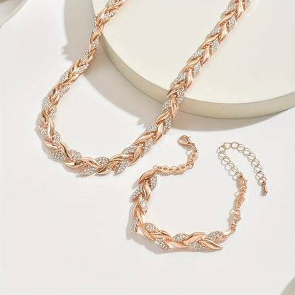 Claudine | Collar y Pulsera de cola de pez hecho a mano