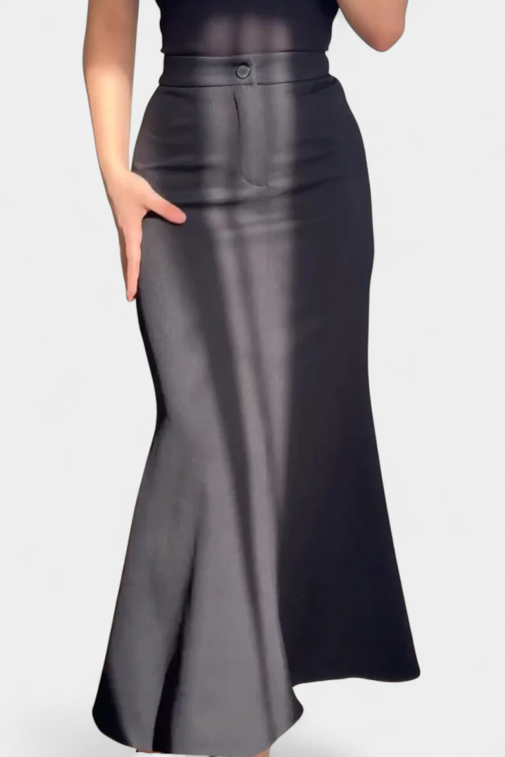 Azahara | Falda Entallada Estilo Sirena