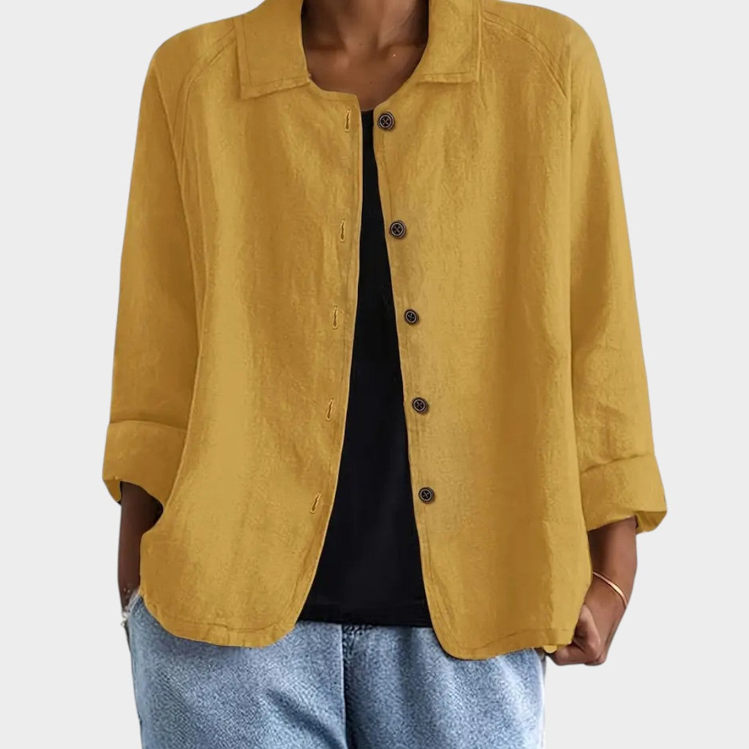 Adriana-Erica | Chaqueta de lino