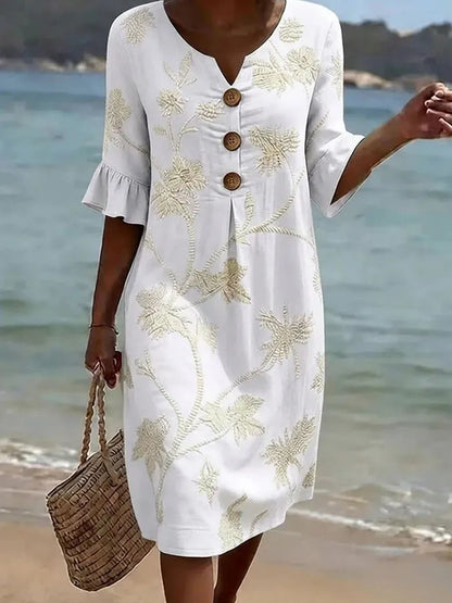 Helena-Leonor | informal de mujer con estampado floral.