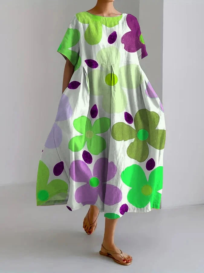 Elisenda | Vestido Amplio Floral