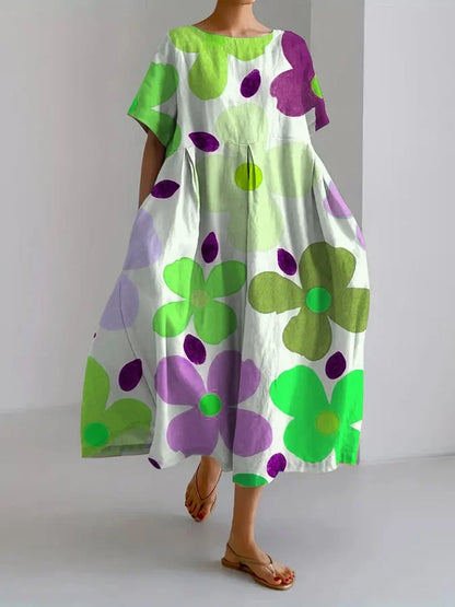 Elisenda | Vestido Amplio Floral