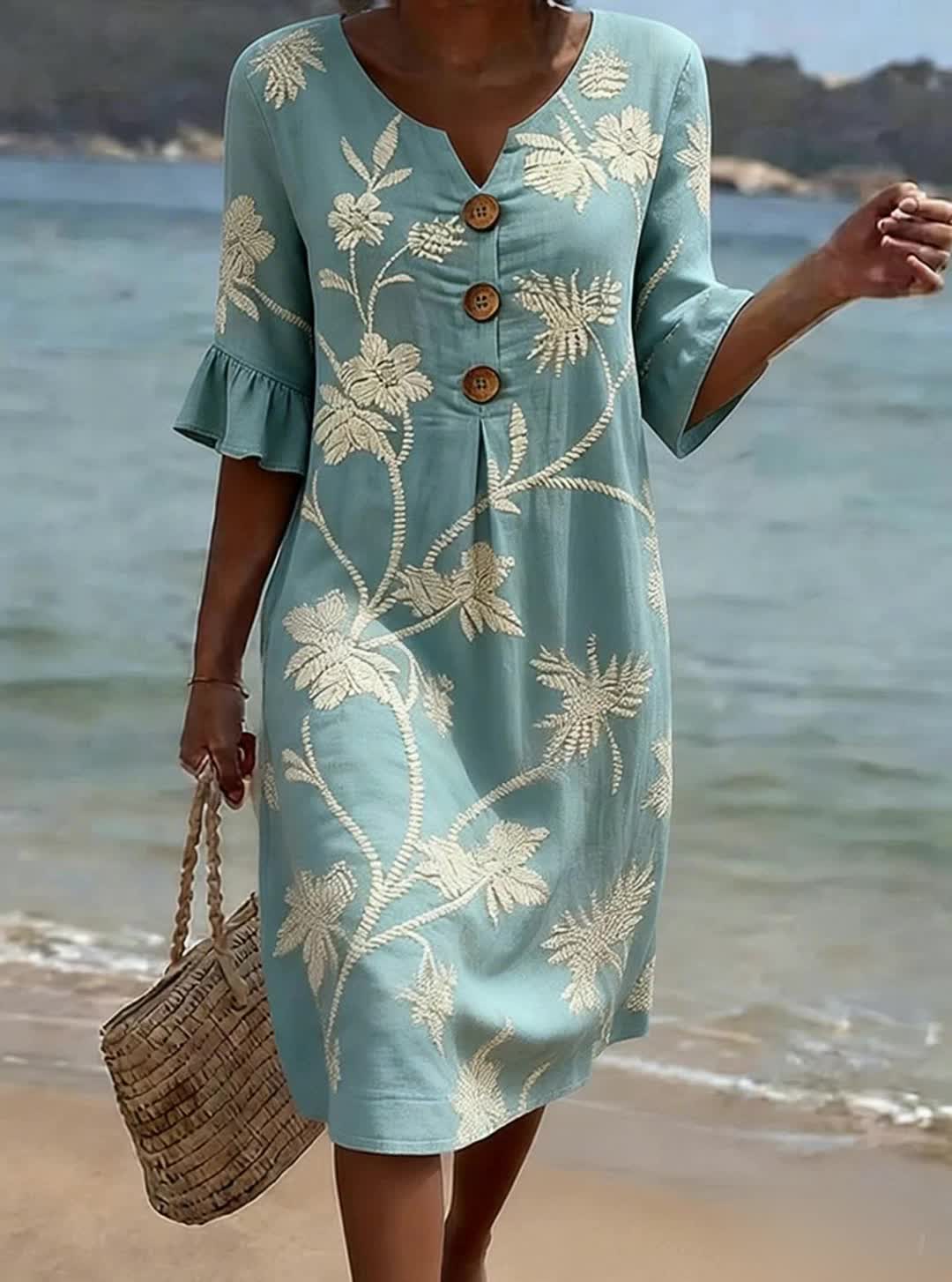 Kyara-Benedita | informal de mujer con estampado floral.