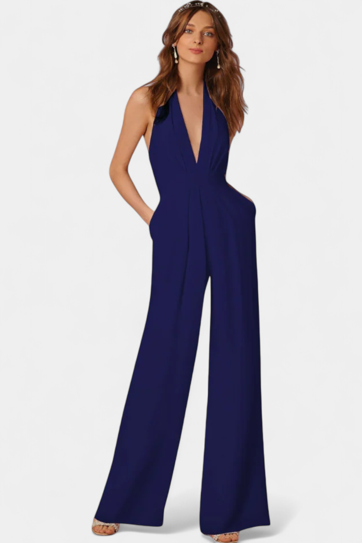 Arcelia | Mono de Pierna Ancha con Elegancia Ligera