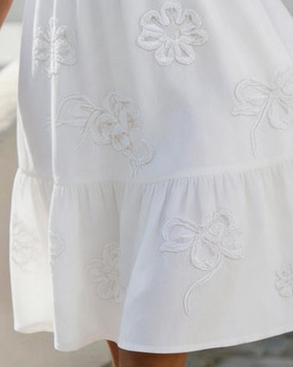 Delia | Vestido de Volantes con Escote en V