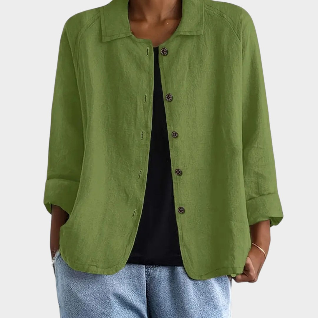 Adriana-Erica | Chaqueta de lino