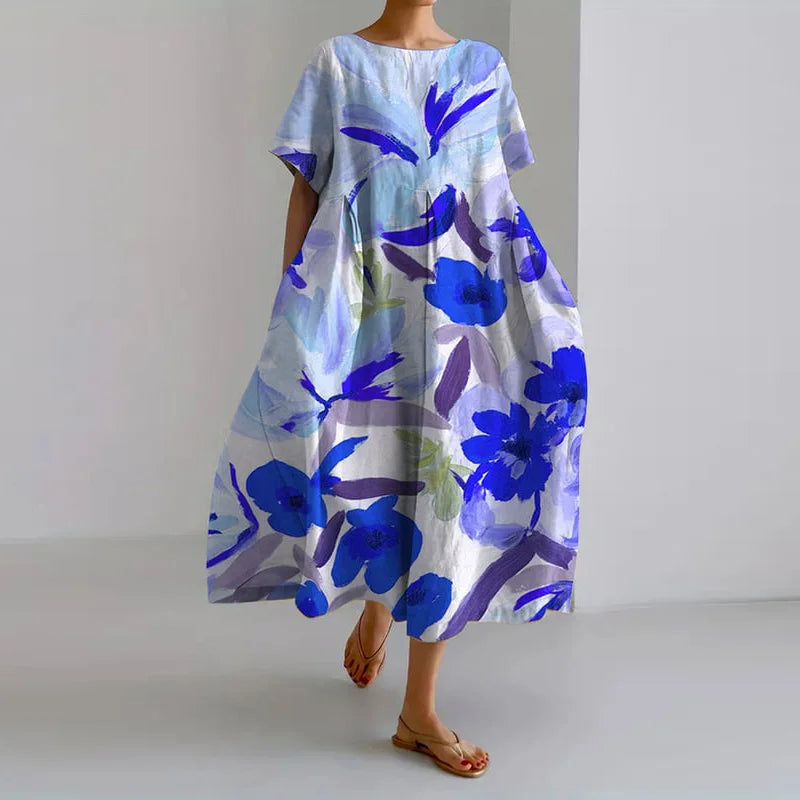 Rosana | Vestido Amplio Floral