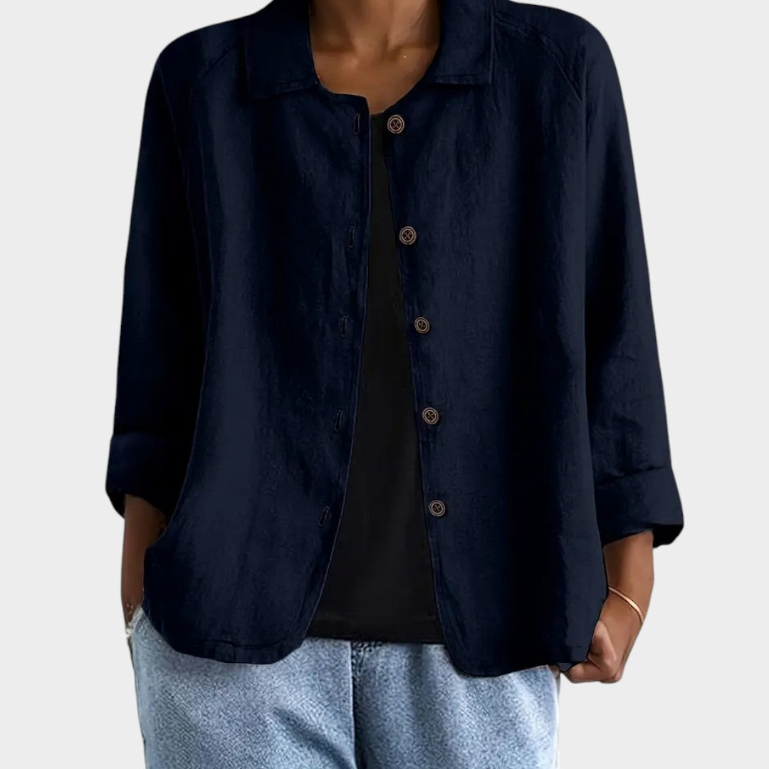 Adriana-Erica | Chaqueta de lino