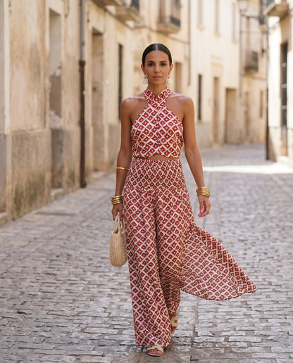 Eligia | Conjunto de Dos Piezas con Cuello Halter