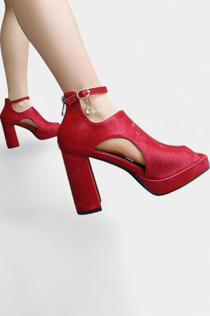 Lopez | Tacones Gruesos Multicolor