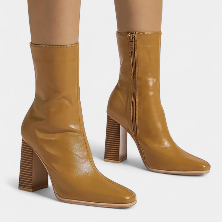 Linde | Botas de Pantorrilla Voluminosa