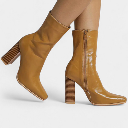 Linde | Botas de Pantorrilla Voluminosa