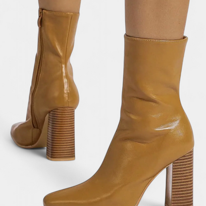 Linde | Botas de Pantorrilla Voluminosa