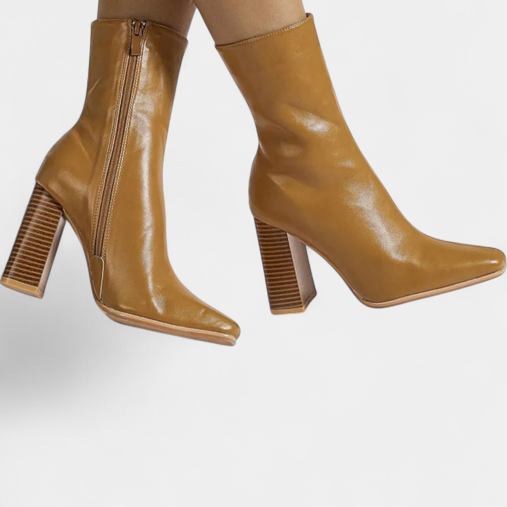 Linde | Botas de Pantorrilla Voluminosa