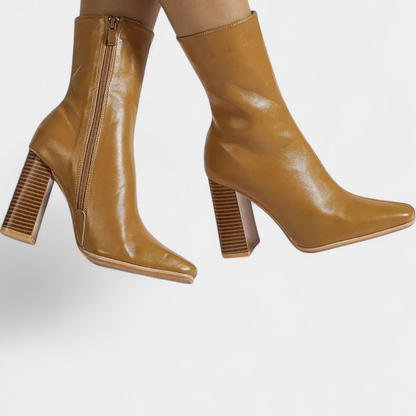 Linde | Botas de Pantorrilla Voluminosa