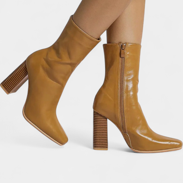 Linde | Botas de Pantorrilla Voluminosa