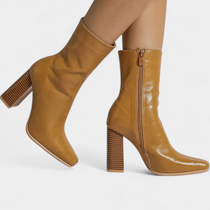 Linde | Botas de Pantorrilla Voluminosa