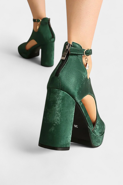 Lopez | Tacones Gruesos Multicolor