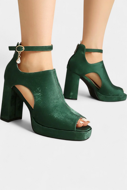 Lopez | Tacones Gruesos Multicolor