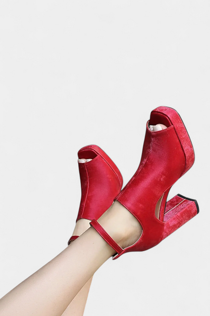 Lopez | Tacones Gruesos Multicolor