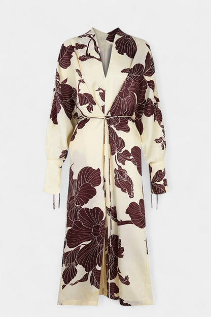 Claribel | Vestido Kimono con Estampado Origami