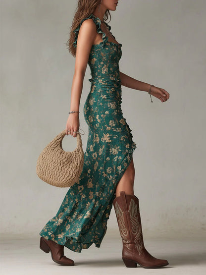 Zaída | Vestido Largo Boho Retó