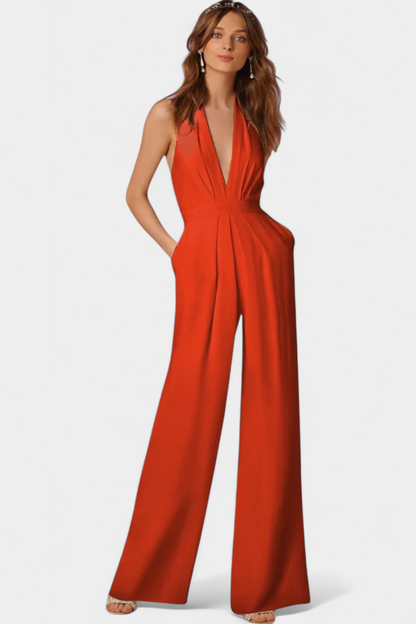 Arcelia | Mono de Pierna Ancha con Elegancia Ligera