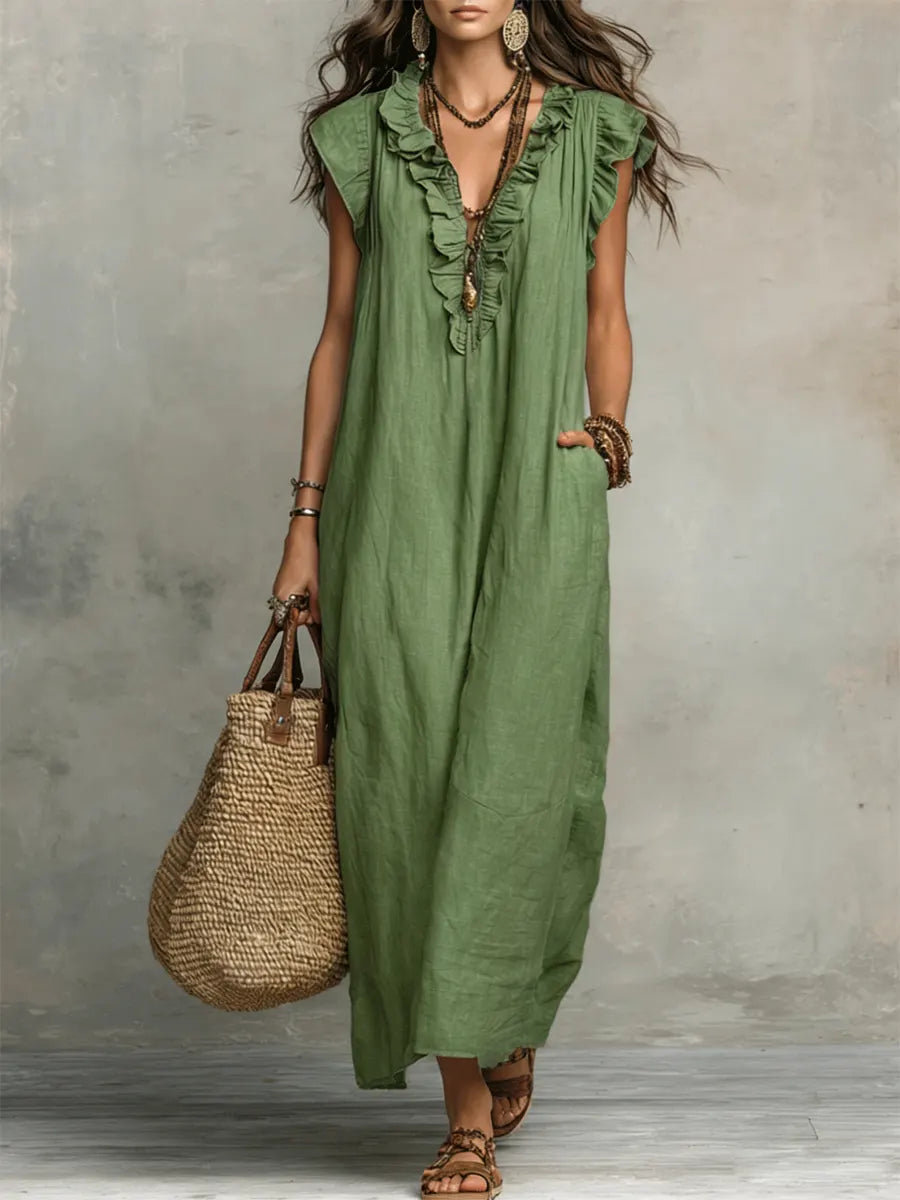 Otilia | Vestido Largo Bohemio
