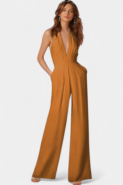 Arcelia | Mono de Pierna Ancha con Elegancia Ligera