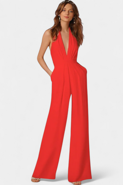 Arcelia | Mono de Pierna Ancha con Elegancia Ligera