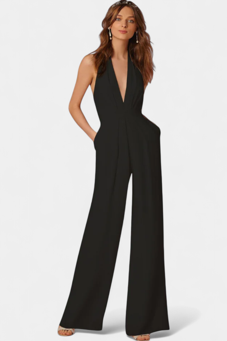 Arcelia | Mono de Pierna Ancha con Elegancia Ligera
