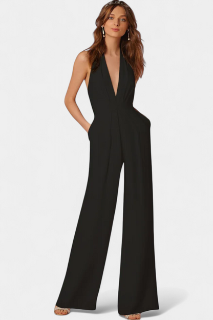 Arcelia | Mono de Pierna Ancha con Elegancia Ligera