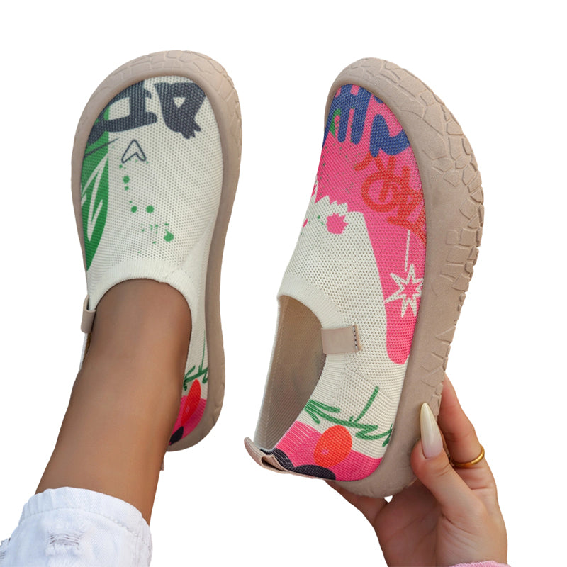 Núria-Isabel | Zapatilla de Caminar Ligera Multicolor