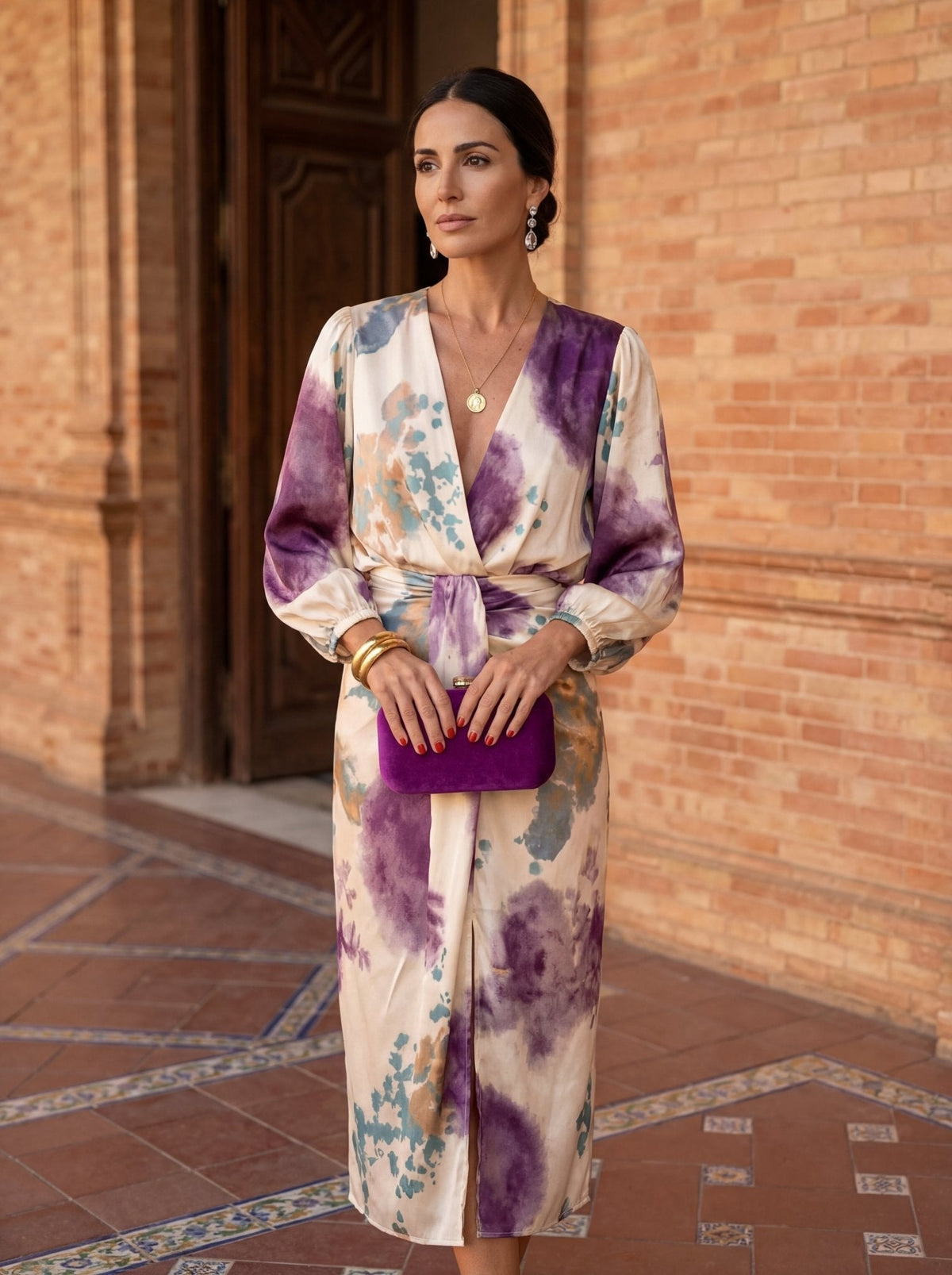 Olivia | Vestido Cuello en V